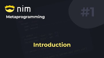 Metaprogramming in Nim #1 Introduction