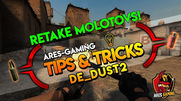 Tips & tricks: de_dust2 RETAKE MOLOTOVS! [2019] by Ares-Gaming CSGO