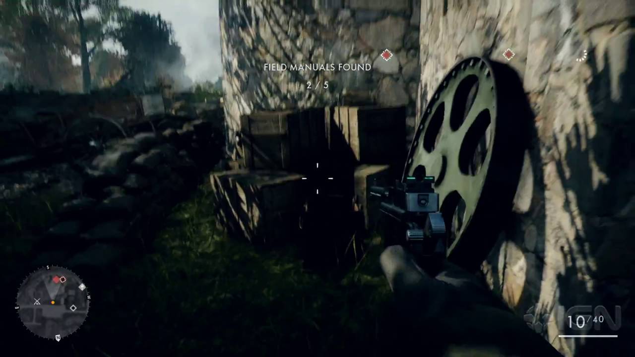 Battlefield 1 Walkthrough - Over the Top Field Manual Locations