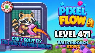 Pixel Flow - Level 471 Walkthrough Solution
