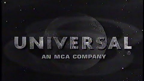 Universal (1983) Company Logo (VHS Capture)