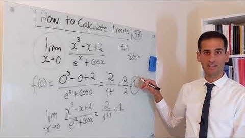 3.7.1-3.7.2 - Practical examples of Methods #1 (sub-in) and #2 (factorise and cancel) to take limits