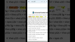 🔥 All Mobile Universal Combo Folder PDF | 1000+ Models Supported | SP TECHNICAL