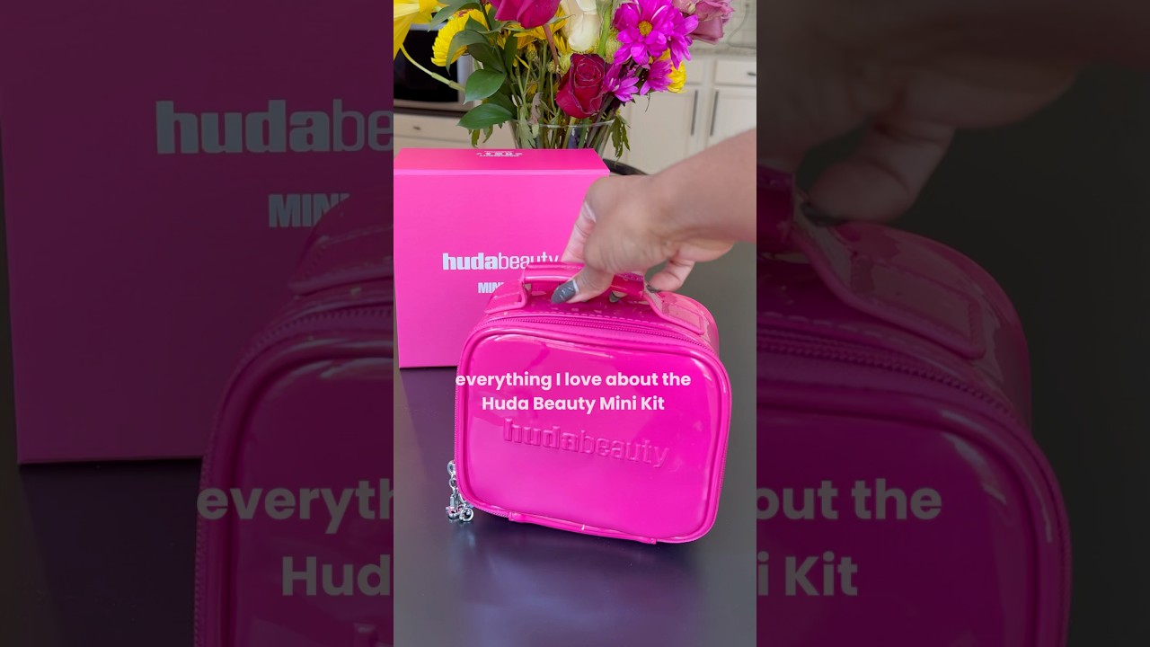this Huda Beauty mini kit is ADORABLE!!