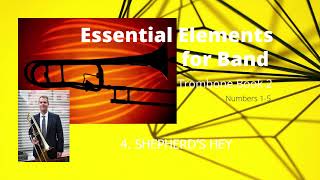Essential Elements, Trombone Book 2 - No. 1-5