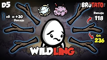 Sticking to Sticks with the Wildling in Brotato