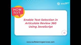 How to Highlight and Copy Text in Articulate Review 360 Using JavaScript