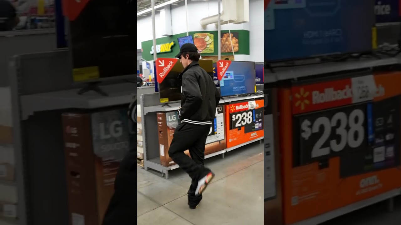 How to enter a store like Michael Jackson