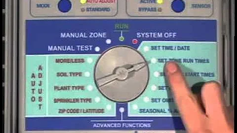 SmartLine Irrigation Timer   Auto Adjust mpg   YouTube