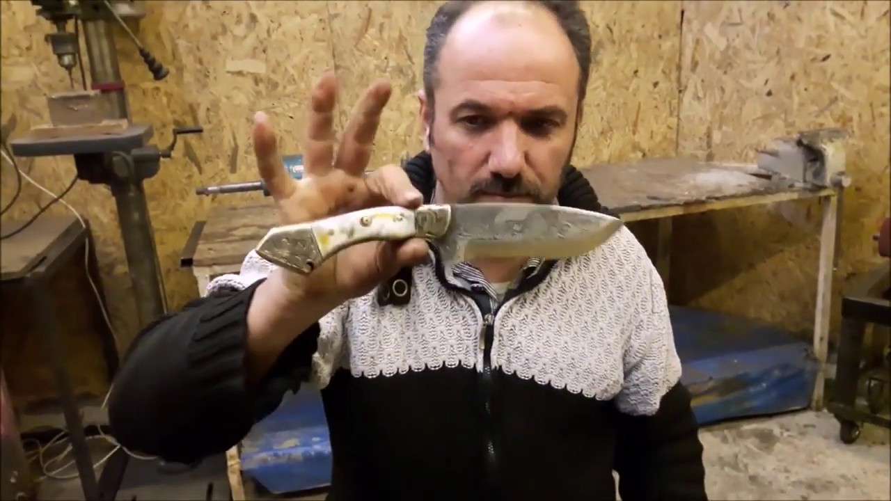 Dövme Bıçak ve Gravür! İşte Murat Usta'nın Bıçak İmalatı ve Mükemmel Sonuç !