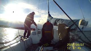 220907 ClubRace #5/5A, Crew 7/8p, Cam-MQ HD from stern