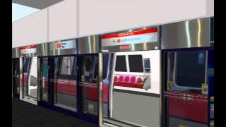 [Door Closing Chime Trial/openBVE] C151 059-060 at Bishan