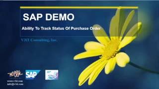 Track purchase order