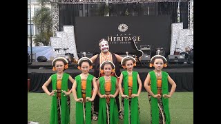 Tari Gambyong Banyumasan - Krucil tampil di Hotel Java Heritage Purwokerto