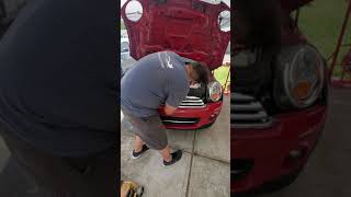 How to change 2013 Mini Cooper water pump