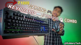 Gaming Keyboard And Mouse Under 1000 Rs Unboxing + Review Zebronics Zeb-Transformer Gaming Keyboard