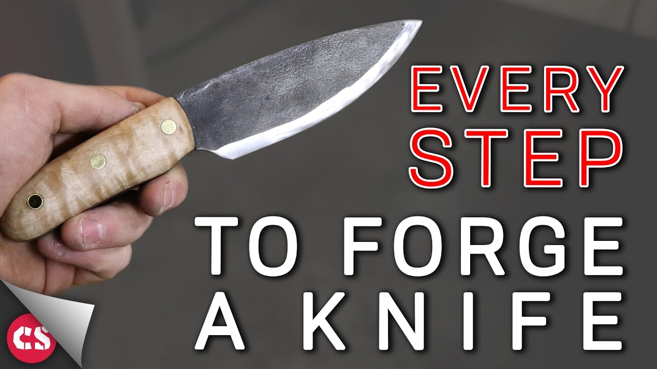 Forging a Knife - (old video / outdated process) 