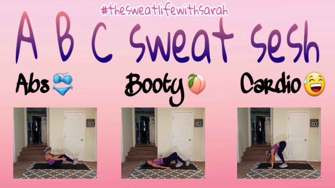 ABC Sweat Sesh Challenge Day 21 Seated In Out Abs/Bridge Walk Outs/Full Burpees (with push ups