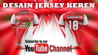 Desain Jersey Keren l Terbaru 2022 l Photoshop CS 6 ll Jersey Futsal ll Jersey Bola screenshot 5
