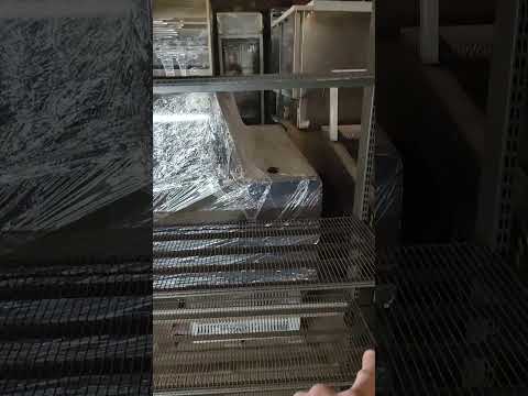 Стеллажи торговые Модерн б/в, видео 1