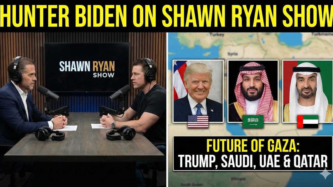 Интервью Хантера Байдена на шоу Шона Райана о будущем Газы | План Трампа для Газы | План будущего...