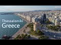 Thessaloniki Greece Drone Flight 4K