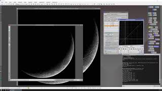 Stacking Nonlinear Images (the Moon) with PixInsight