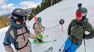 Esquiando la Pista Negra más larga de España: Barcelona en La Molina