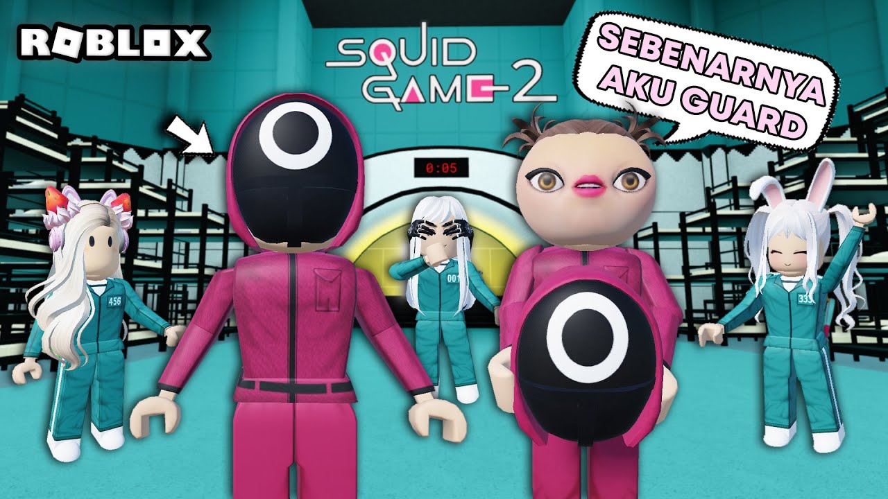 Aku Sebenarnya Adalah Red Guard Di Squid Game 2 ?!! [Roblox Indonesia]