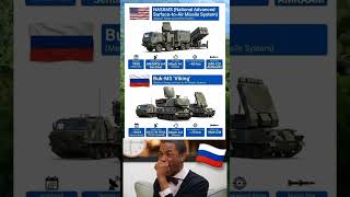 🇺🇸 NASAMS vs 🇷🇺 Buk-M3 Viking – Wer dominiert die Luftverteidigung? #shorts