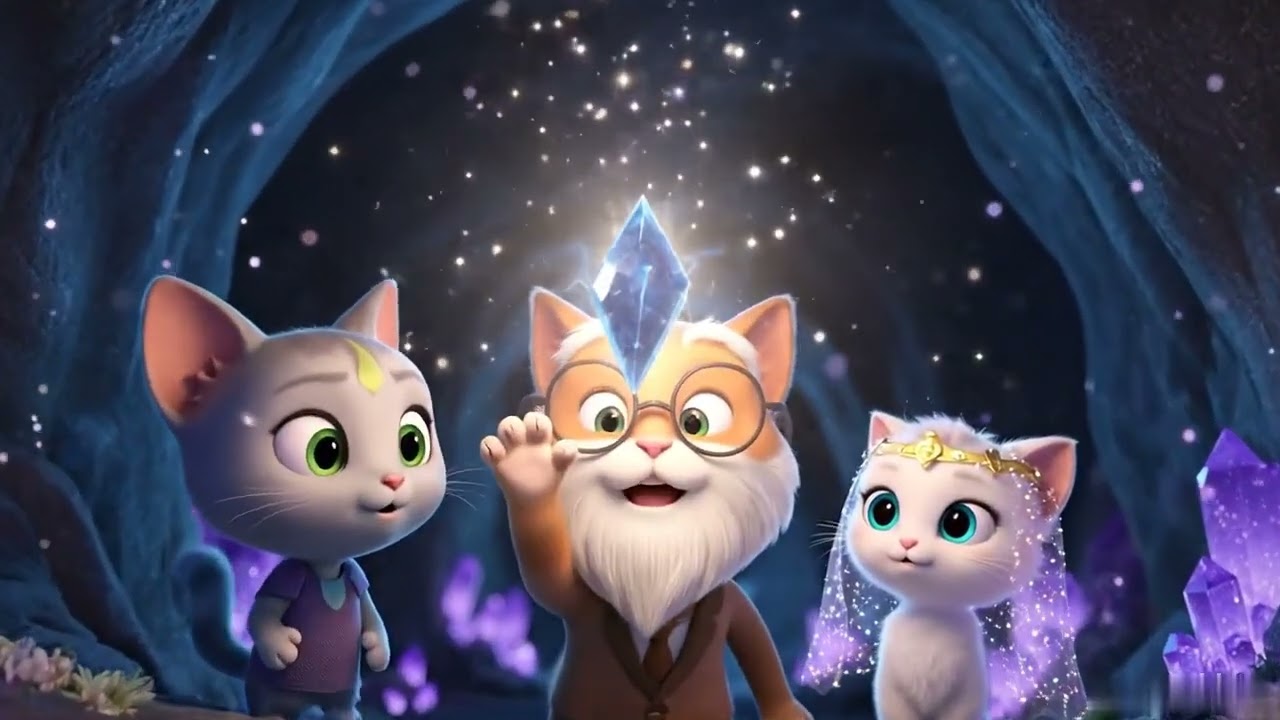 A Cheerful Journey with a Curious Kitten