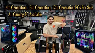 Intel 14th, 13th, 12th, 11th Gen Gaming PC | Convertible Board Gaming PC Price in Hall Road Lahore