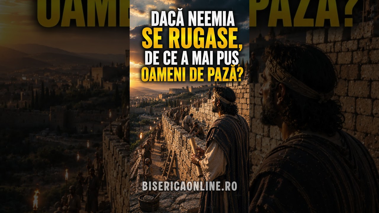 Dacă Neemia se rugase, de ce a mai pus oameni de pază? - Întrebări și răspunsuri biblice