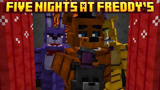 THIS NEW VANILLA-STYLED MINECRAFT FNAF MOD IS REALLY COOL! (Reincorporated Robotics Mod Showcase)