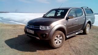 Mitsubishi L200, 3.5 года или 322 тыс.км, не прихотливый, надежный, рамный пикап.