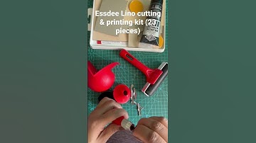 Essdee Lino Cutting & Printing Kit (23 Pieces) #linocut #art #linoprint #tools #creative #artist