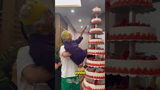 Giant Cake for 90-Year-Old Grandma 🤩