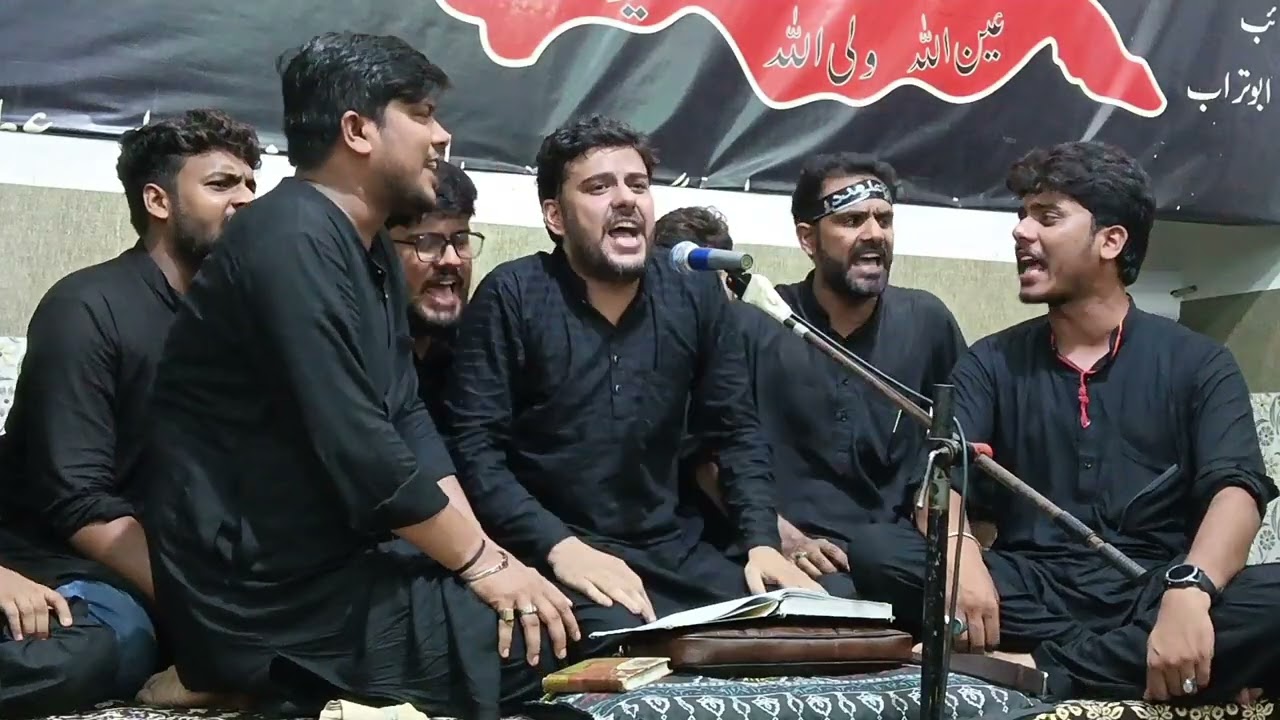 BHAR KE JAB MASHK E SAKINA MARSIYA ALISHAH ZAIDI SANDHAWALI SADAT MUZAFFARNAGAR MOHARRAM 2024