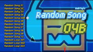  Random Song 0110 And Random Loop 001003 By Robtop   Playlist  Geometry Dash