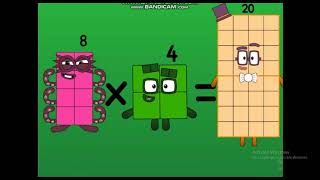 Hexadecimalblocks - Hexadecimal Four Times Table