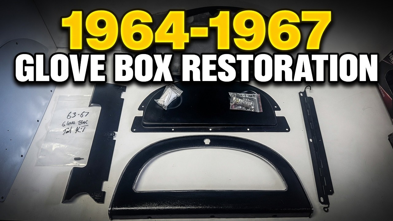 1964-1967 Corvette Glove Box Restoration | C2 Mid-Year Corvette