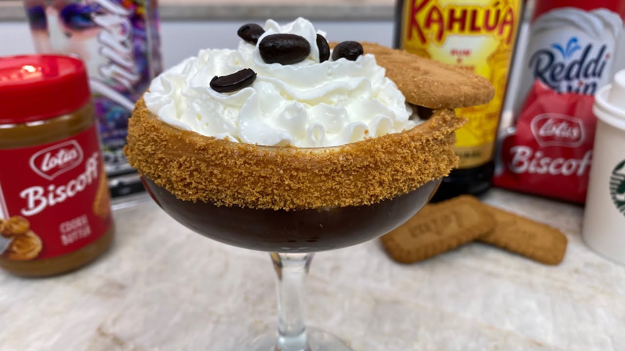 Biscoff Cookie Espresso Martini YouTube