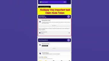 Nodepay claiming option enable nodepay listing | #shorts #viralvideo #nodepay #crypto