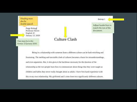 Resolving Common MLA Format Errors