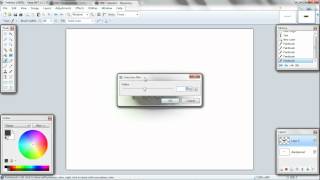 How to make a glitter style text effect in paint.net