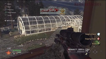 Modern Warfare 2 Sniper Series Introduction & Developing Sniping Skills Part 1