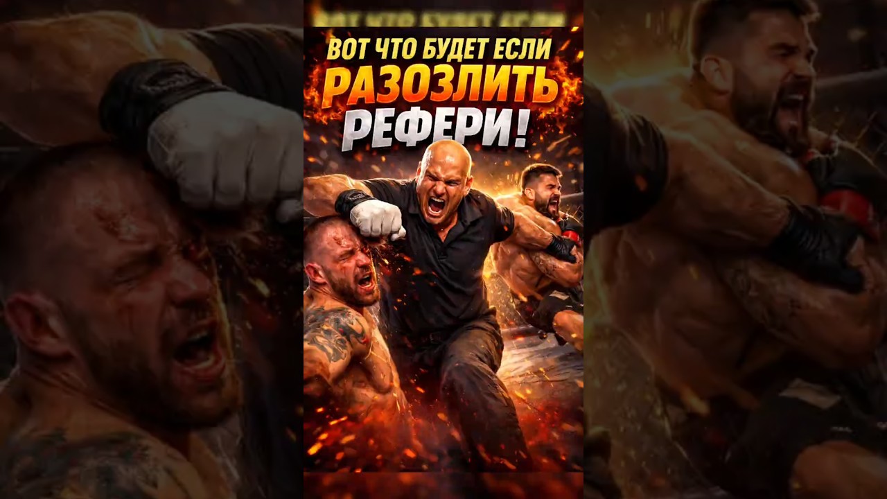 🥊Рефери вышел из себя.. 