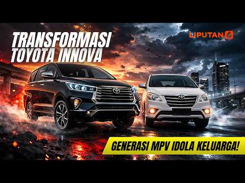 Wajah Kijang Innova dari Masa ke Masa, Mobil MPV Idaman Keluarga Indonesia!