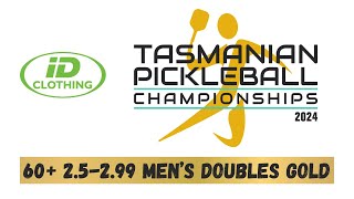 TPC 60+ 2.5-2.99 Men’s Doubles Gold