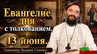 Евангелие дня 13 июня с толкованием. Священник Валерий Сосковец